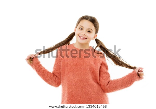 How Prevent Split Ends Treatment Hair People Objects Stock Image
