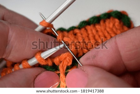 how to start knitting with your own hands