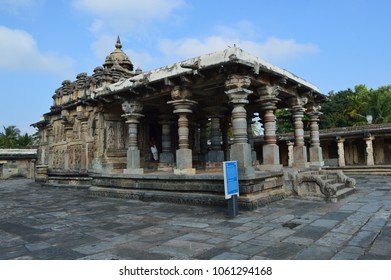 Hoysala Temples Chennakeshava Temple Belur Karnataka Stock Photo (Edit ...