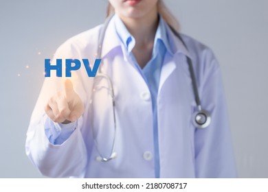 HPV (Human Papillomavirus) Doctor Diagnosis, Cervical Cancer Early Diagnostics And Checkup.