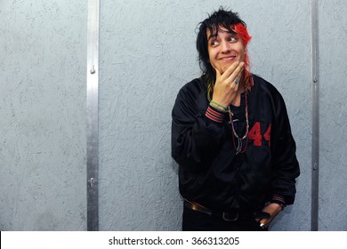 HRADEC KRALOVE - JUNE 6: American Singer Julian Casablancas At Festival Rock For People In Hradec Kralove, Czech Republic, June 6, 2015.