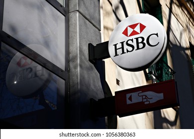 HSBC Bank Branch In Paris, France On Dec. 12, 2017.