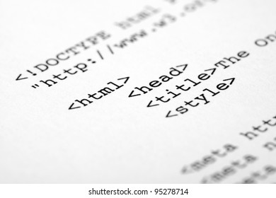 html code