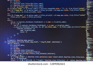 HTML code on laptop screen,  Python code computer screen,  Developing programming binary code,  Art design website digital page,   Python binary code
