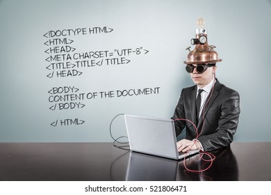 6,958 Html Code Man Images, Stock Photos & Vectors | Shutterstock