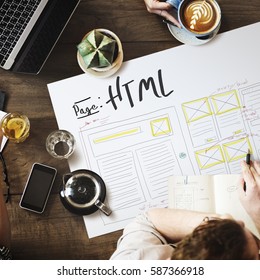 HTTP HTML Web Design Homepage Icon