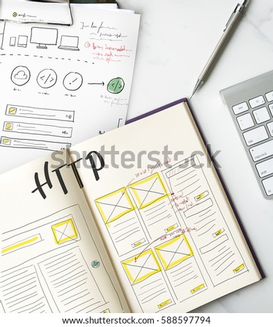 HTTP HTML Web Design Homepage Icon