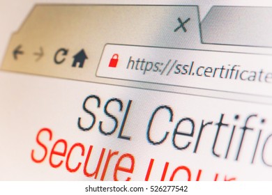 Https Url Address And Lock Symbol During SSL Connection