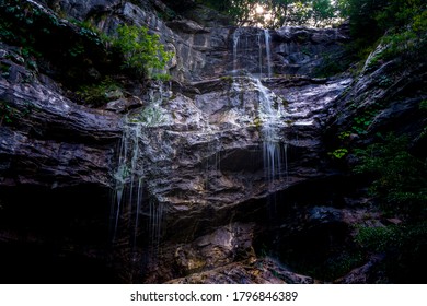 Huairou District In The Mountains Falls