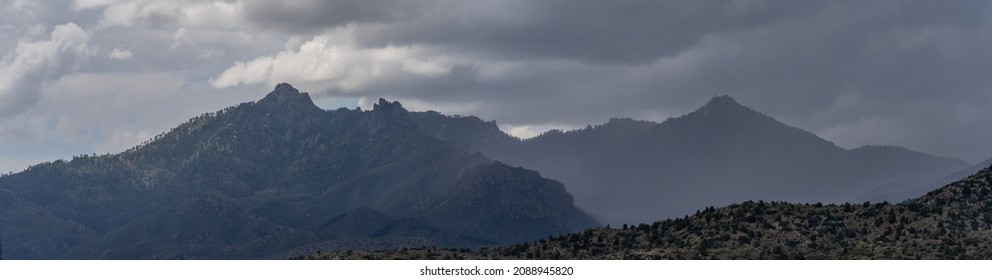 Hualapai Mountains On A Moody Day