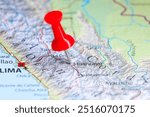 Huancayo, Peru pin on map