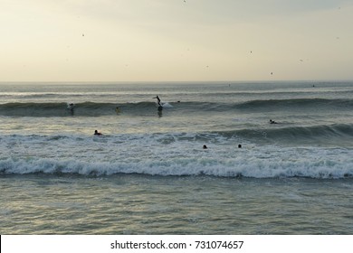 Huanchaco Beach In Peru