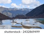 Huanglong Scenic Area Summer View in Sichuan Province, China