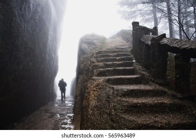Huangshan Mountain in the Mist, China