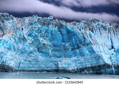 Hubbard Glacier in the morning, Alaska, United States. The Hubbard Glacier is a glacier in the State of Alaska and the Yukon Territory of Canada.   - Shutterstock ID 2133642845