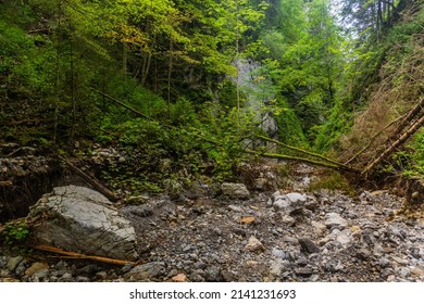 Huciaky Gorge In Nizke Tatry Mountains, Slovakia