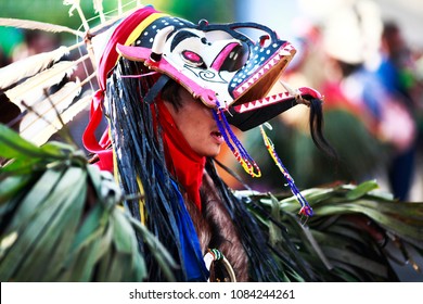 Hudoq Dance Is Typical Culture Of Dayak Tribe