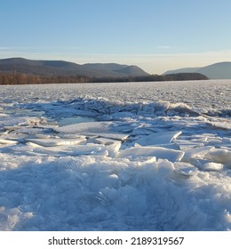 Hudson River Winter Beacon NY