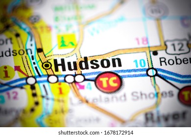 Hudson Wisconsin Usa On Map 260nw 1678172914 