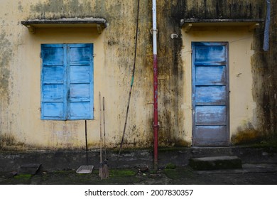 Hue, Vietnam - December 18th 2017. A Building On The Site Of The Divine Storehouse Within The Tieu To Mieu Temple Complex  In The Imperial City, Hue, Vietnam