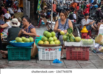 At Hue - Vietnam - On august 2019 - Dong Ba Market,  the oldest market in Hue City