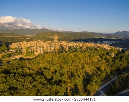 Aínsa, Huesca, Aragón, cordillera de los Pirineos, Spain