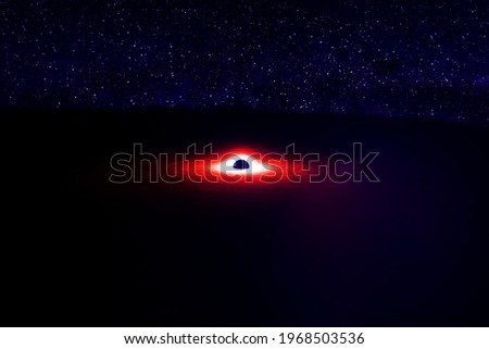 A huge black hole. Elements of this image were furnished by NASA. High quality photo