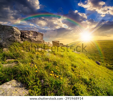 Similar – Image, Stock Photo Dandelion, huge Nature