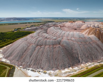 Huge Dumps Of Potassium Salt And Waste Sludge Storage Sites