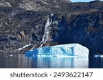 Huge Icebergs from Eqip Sermia swimming in the Eqip Sermia Ice Fjord
