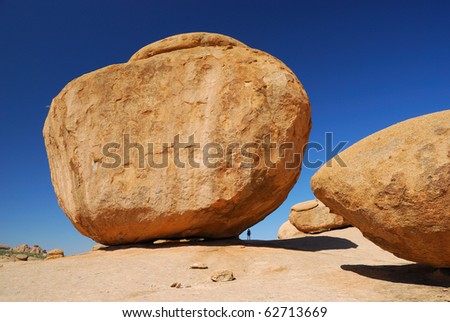 Huge Rock in Erongo Mountains