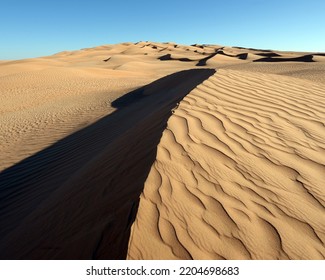 Huge Sand Dunes In Empty Quarter. (Rub Al Khali)