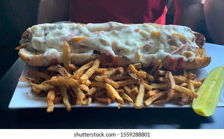 Huge Sandwich From A Restaurant In Washington Township, NJ