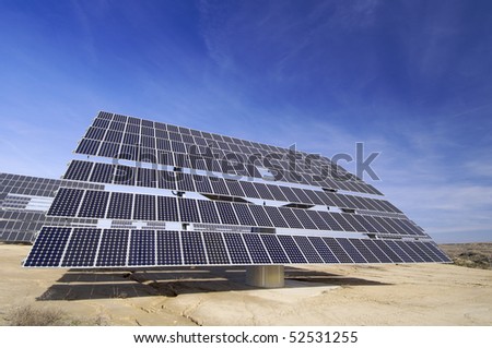 Similar – Image, Stock Photo solar plant Solar cell