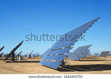 Similar – Image, Stock Photo solar plant Solar cell