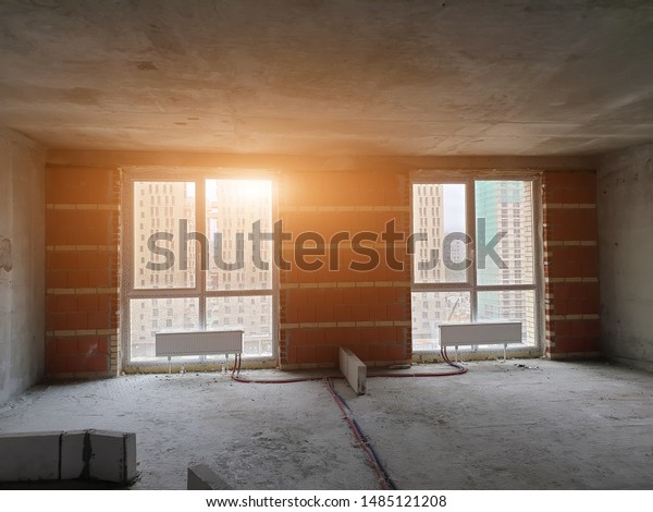 Huge Space New Luxury Modern Apartment Stock Photo Edit Now