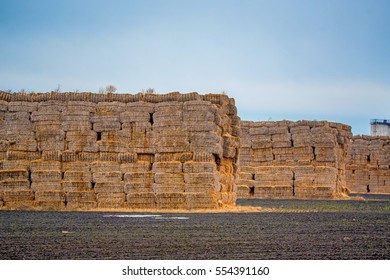 Huge stack of straw