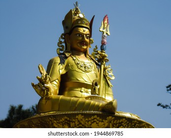 Huge Statue Depicting Guru Rinpoche 