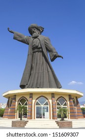 Huge Statue Of Mevlana Rumi