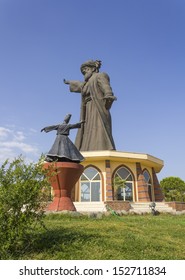 Huge Statue Of Mevlana Rumi