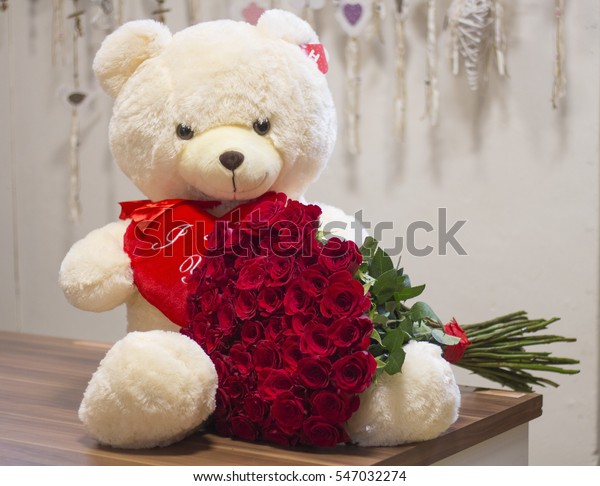 huge valentines bear