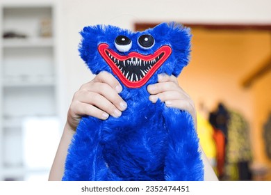 Huggy Wuggy - blue monster