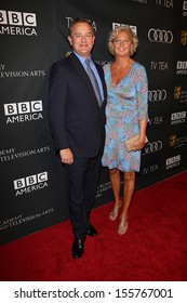 Hugh Bonneville And Lulu Williams At The BAFTA Los Angeles TV Tea 2013, SLS Hotel, Beverly Hills, CA 09-21-13