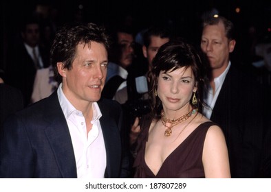 Hugh Grant And Sandra Bullock At Premiere Of MURDER BY NUMBERS, NY 4/16/2002 