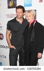 Hugh Jackman And Deborra-Lee Furness At Hugh Jackman 