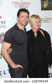 Hugh Jackman, Deborra-Lee Furness At Hugh Jackman 