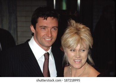 Hugh Jackman And Wife Deborra Lee Furness At Premiere Of KATE & LEOPOLD, NY 12/16/2001