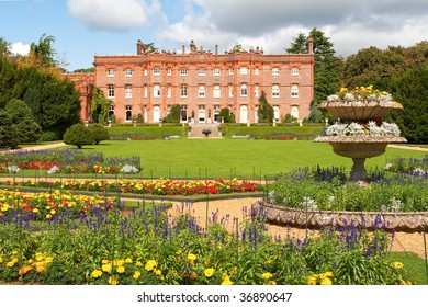 Hughenden Manor Is A Red Brick Georgian Mansion, Located In High Wycombe, Buckinghamshire, England, And A National Trust Property Open To The Public.