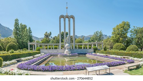 Huguenot Monument In Franschoek, South Africa