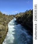 Huka falls 23 Sep 2024 -  Huka fall at Lake Taupo, New Zealand